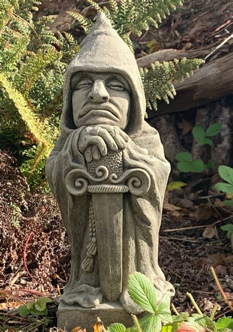 Jerry Stone Garden Ornament Gatekeeper Etsy