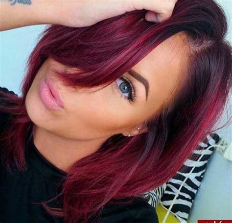 Both blue and blue shades are no exception. 20 Nice Hair Color for Short Hair | Short Hairstyles 2017 ...