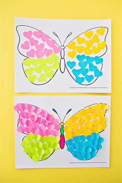 Learn How To Make This Pretty Colorful Butterfly Crafts Tips And
