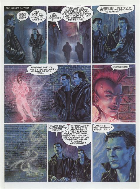 Marvel Graphic Novel Issue 52 Neuromancer Read Marvel Graphic Novel