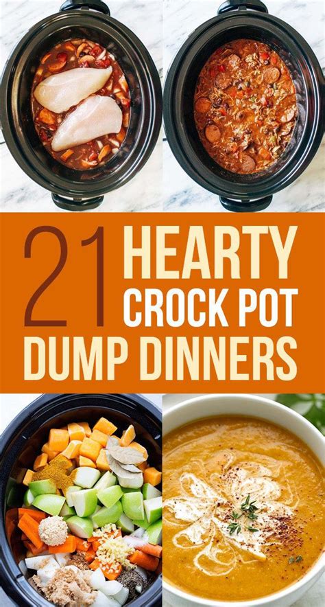 Crazy and wonderful, and sometimes down right exhausting. 21 Crock-Pot Dump Dinners For Winter | Dump meals ...