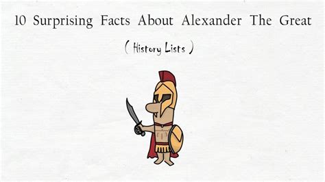 Top 10 Surprising Facts About Alexander The Great Youtube