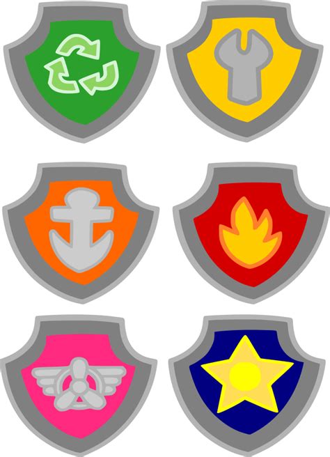 Paw Patrol Printables Badges Customize And Print