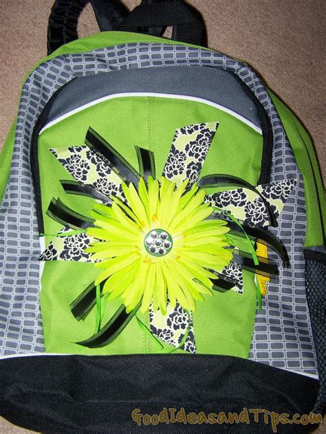 Backpack Decorating Ideas Diy Backpack Pattern Backpack Decoration