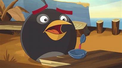 Angry Birds Bomb Sad Famished Hungry Gifs
