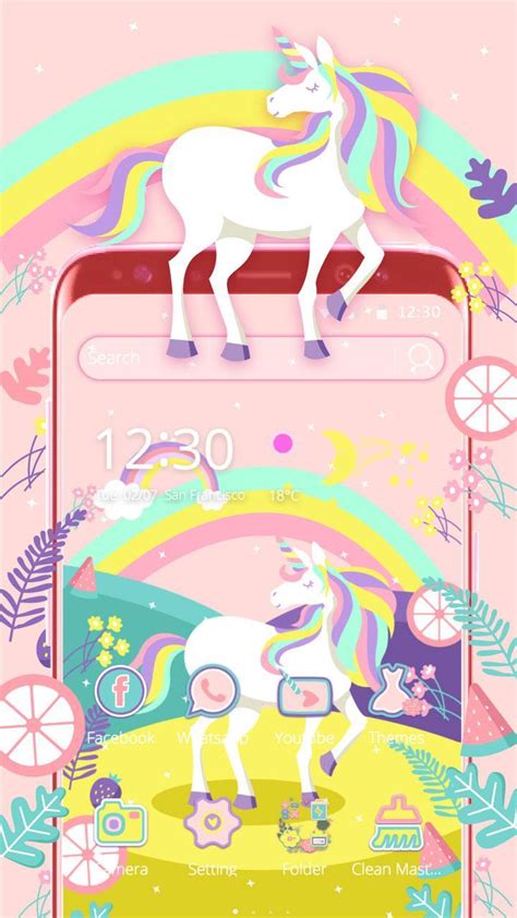 Gambar Rainbow Unicorn Denah