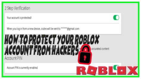 Roblox Account Hacked With 2 Step Verification