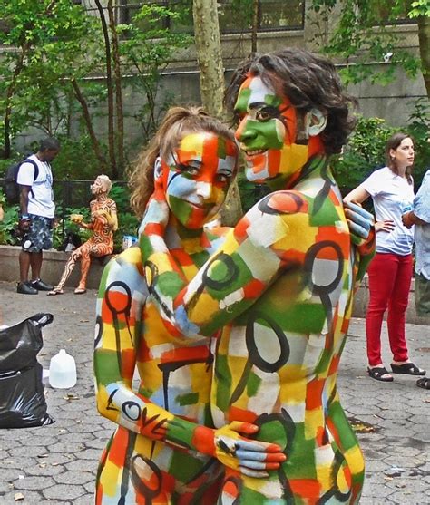 Nd Annual Nyc Bodypainting Day Recap Nsfw Viewing Nyc