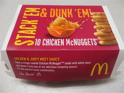 A 20 piece of chicken nuggets from mcdonalds is $4.99 a box. Box of 10 Chicken McNuggets ($4.19) - Yelp