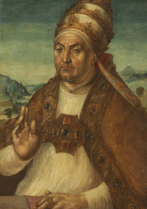 Attributed To Pedro Berruguete Portrait Of Pope Sixtus Iv Early 1500s