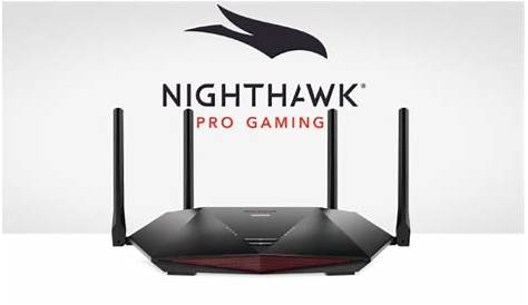 NIGHTHAWK PRO GAMING XR1000 WIFI 6 ROUTER BY NETGEAR OPTIMISES