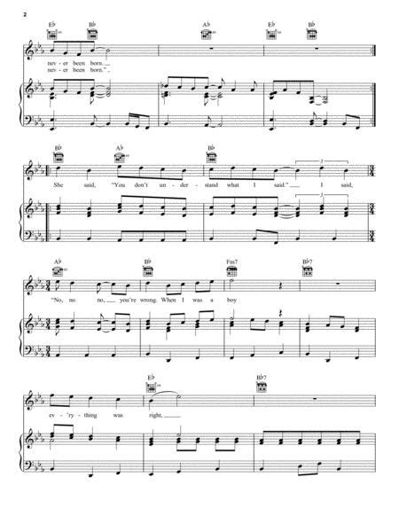 She Said She Said By The Beatles Digital Sheet Music For Pianovocalguitar Download And Print