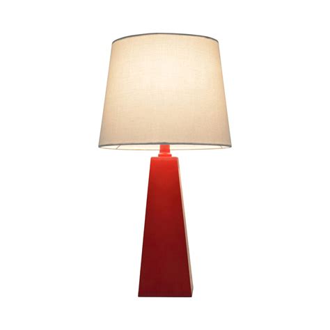 Tapered Table Lamp Orange Includes Cfl Bulb Pillowfort Ebay