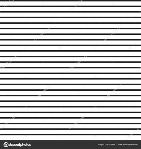 Horizontal Parallel Straight Lines Stripes Vector Seamless Pattern Abstract Geometric