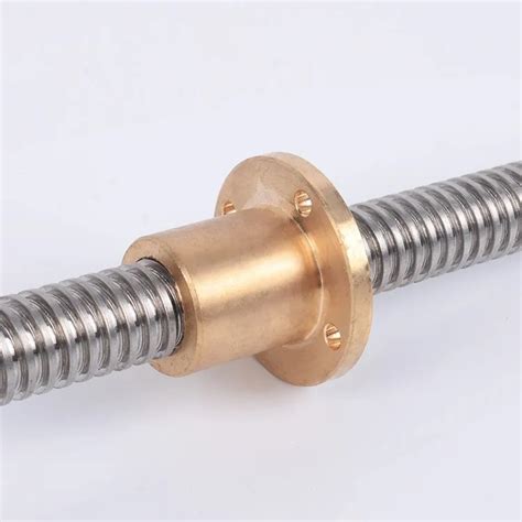 China Supplier 20mm Lead Screw 4mm Pitch Trapezoidal Lead Screw With