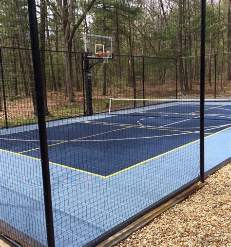 Backyard Pickleball Court Installers Athletic Surfaces For Pickleball