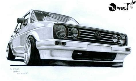 Pin By Snazy Snapz On Drawings Volkswagen Golf Mk1 Vw Golf 1