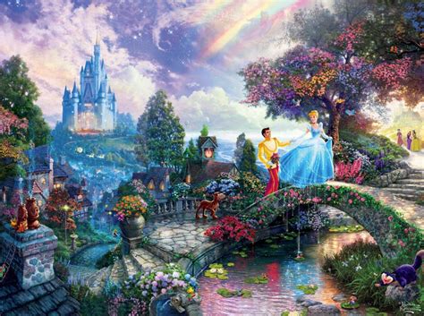 Buy Ceaco 4 In 1 Multipack Thomas Kinkade Disney Dreams