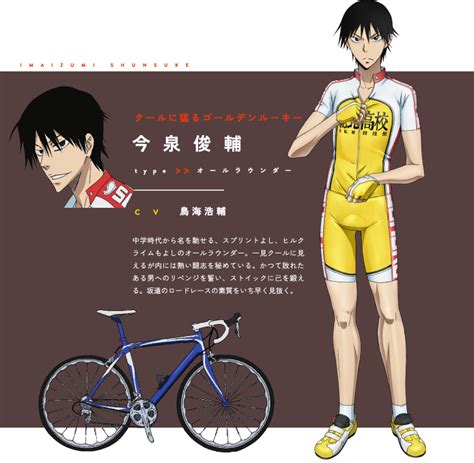 Shunsuke Imaizumi From Yowamushi Pedal