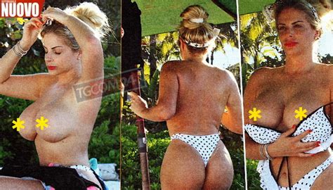 Alle Bahamas Francesca Cipriani Regala Un Topless Da Far Girare La Testa Foto Tgcom