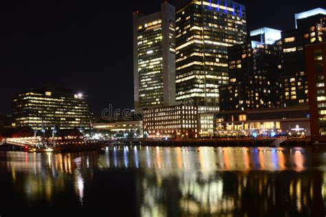 Boston Massachusetts Usa October 4 2015 Skyline View Of The City