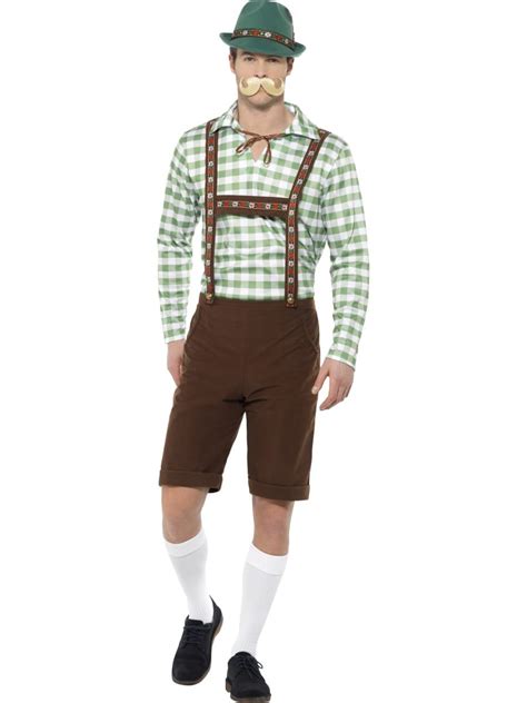 Alpine Bavarian Oktoberfest Mens Fancy Dress Costume
