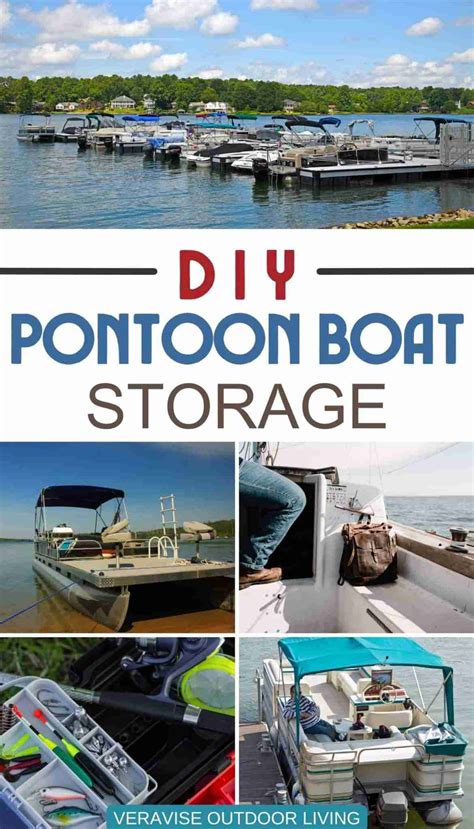 Diy Pontoon Boat Storage Ideas
