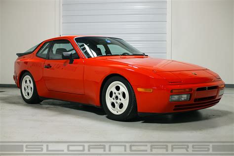 1988 Porsche 944 Turbo Cup Guards Red 7032 Miles Sloan Cars