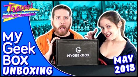 My Geek Box Unboxing May 2018 Damn You Reginald Youtube