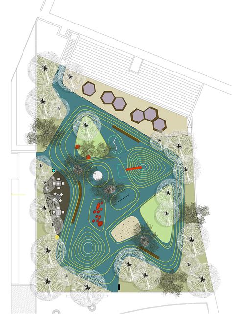 Playground Playgrounds Architecture Landscape Architecture Plan