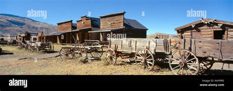 Ghost Town Cody Wyoming Stock Photo Alamy
