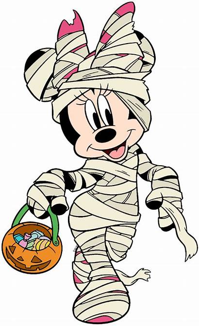 Halloween Disney Clipart Clip Minnie Mouse Mummy