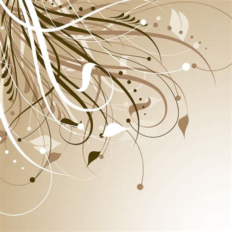 Free Vector Decorative Floral Abstract Background