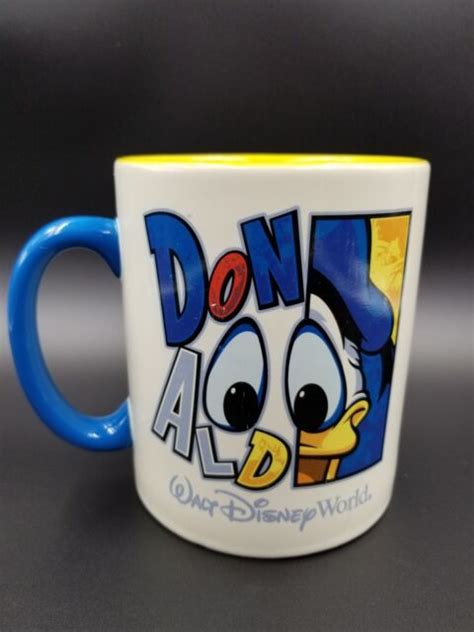 Walt Disney Worlds Donald Duck 24 Oz Jumbo Coffee Mug Cup Ebay