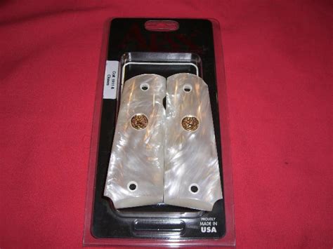 Colt 1911 Faux Pearl Grips By Ajax For Sale At 8433625