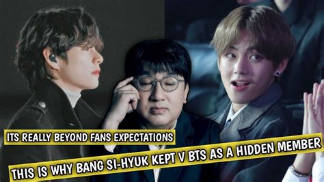 LATEST V BTS ! it turns out that kim taehyung was BTS' 'Secret Weapon