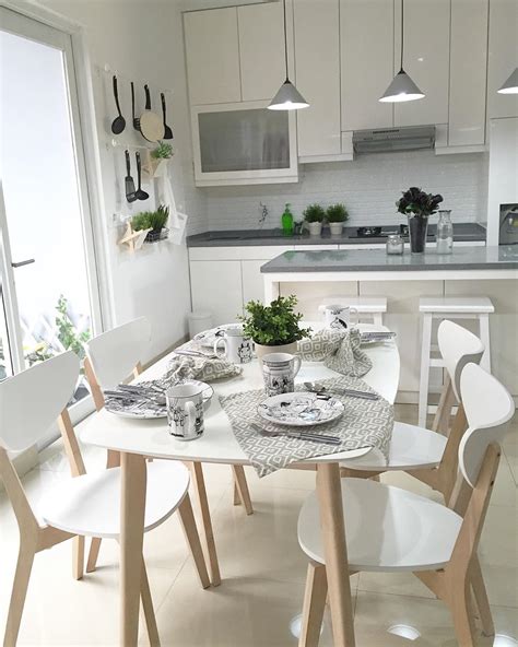 hiasan meja makan minimalis design rumah minimalisss