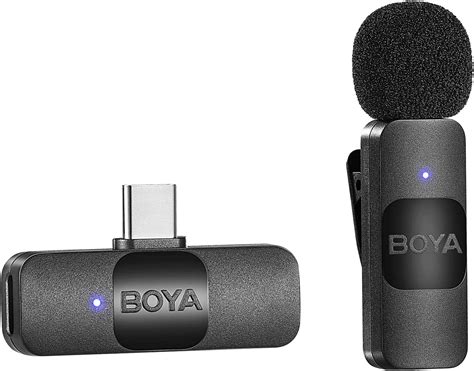 Boya By V10 Micro Cravate Sans Fil Usb C Mini Micro Lpel Pour