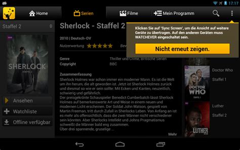 Watchever Update Macht Den Video Dienst Fit Für Android 42 Und Somit