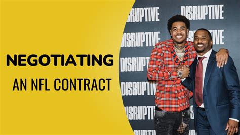 Why Negotiating Contracts With Nfl Teams Is An Art Youtube