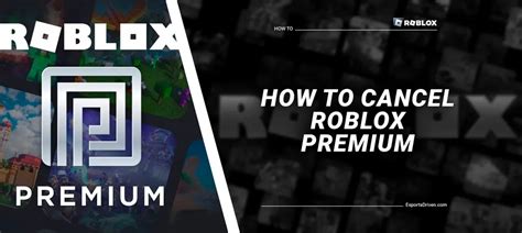How To Cancel Roblox Premium A Step By Step Guide