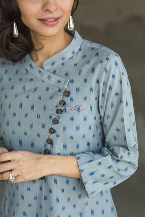 Different Types Of Necklines To Try In Your Kurtis 2020 Latest Summer