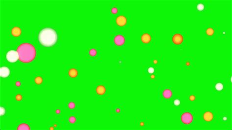 Colourful Bubbles Animation Green Background Effects Hd Youtube