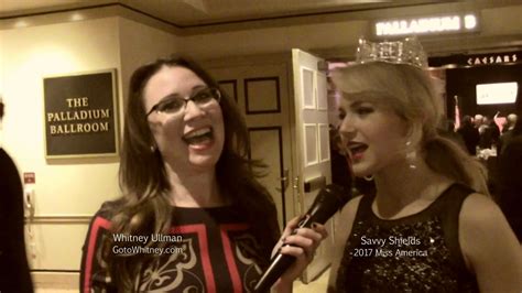 MBCA Gala W 2017 Miss America Savvy Shields YouTube