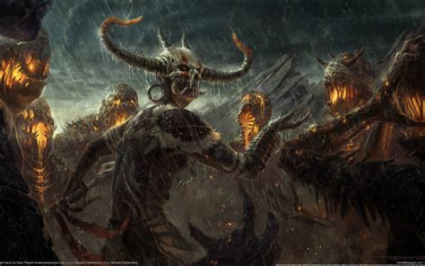 Diablo Iii Dark Fantasy Demons Demon Monsters Monster Wallpapers