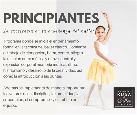 Clases Avanzadas De Ballet Curso De Iniciacion A Ballet Cursos Pre