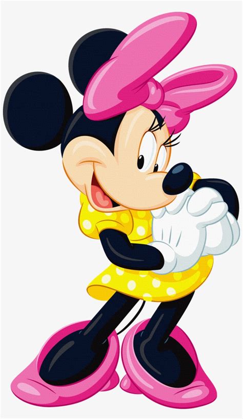 Download Imagens Png Fundo Transparete Minnie Mouse Yellow Dress