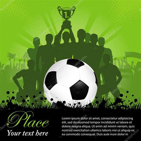 Soccer Poster Stock Vector By ©talexey 9860677
