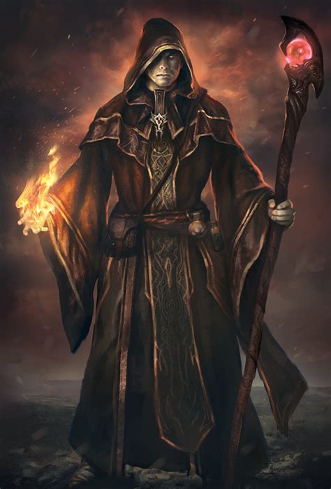 Wizardsorcerer Dandd Character Dump Dark Wizard Fantasy Wizard