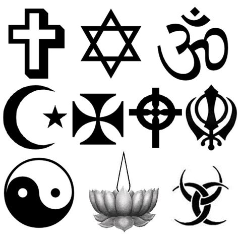 Filesymbols Of Religions